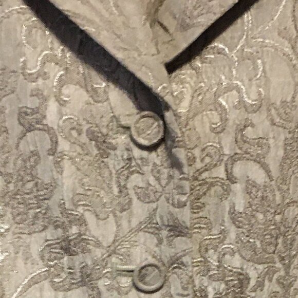 Vintage Jones New York Jacquard Damask Blazer and Skirt Set - Picture 6 of 16